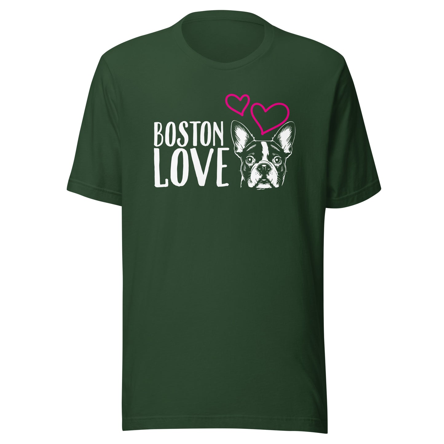 Boston Terrier Dog [00316] T-Shirt Unisex Basic