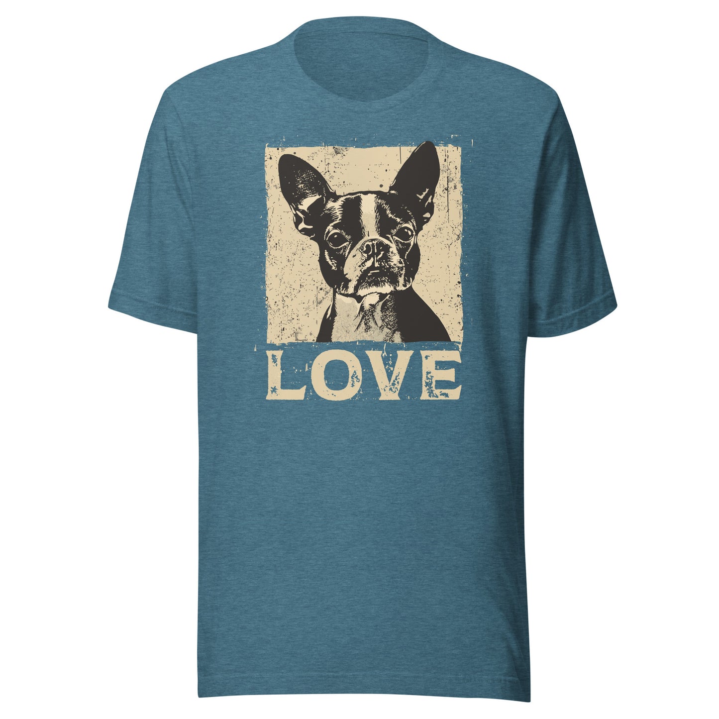 Boston Terrier Dog [00311] T-Shirt Unisex Basic