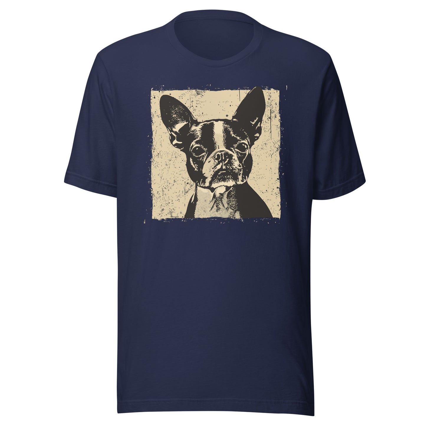 Boston Terrier Dog [00311] T-Shirt Unisex Basic