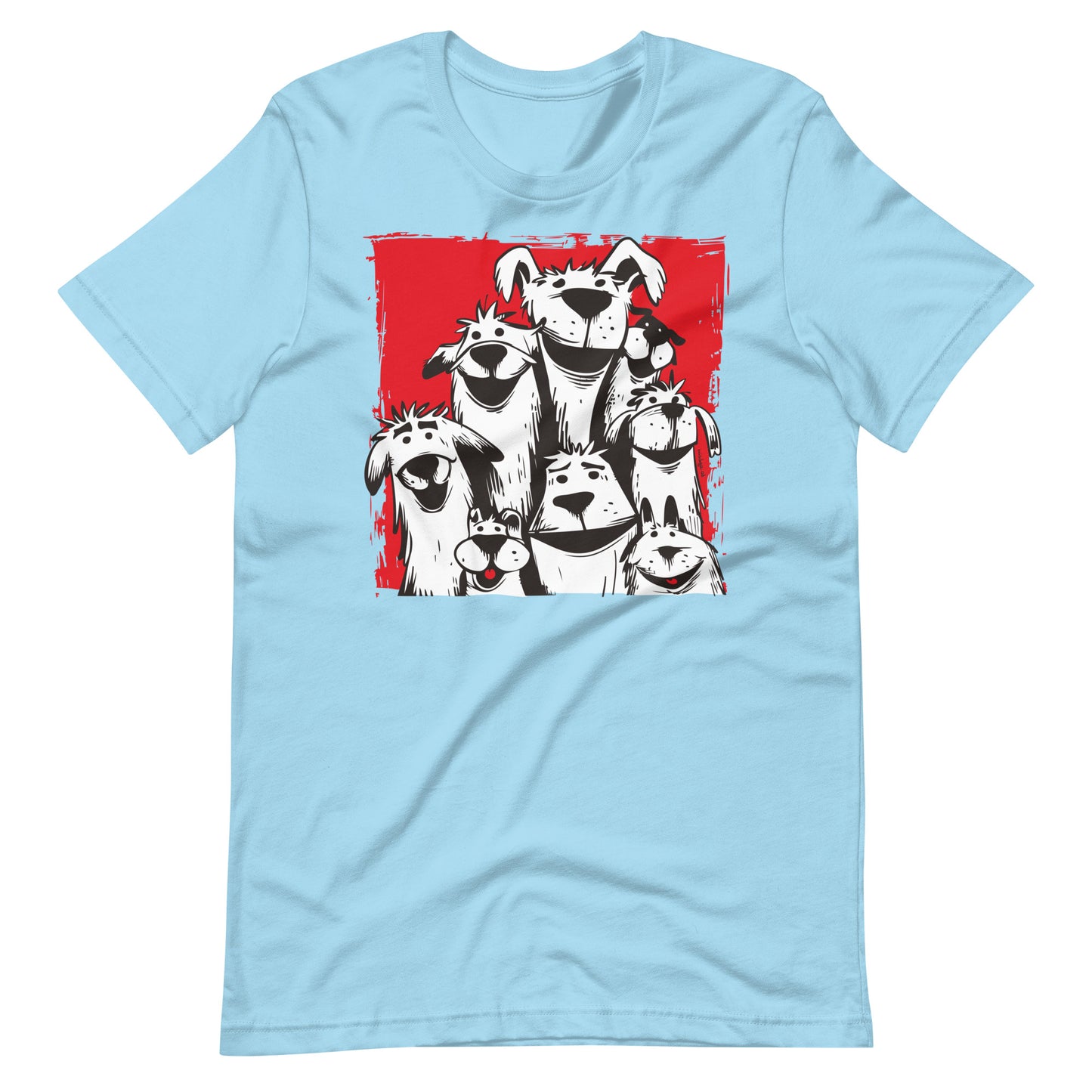 00329 Hundeliebe mRs T-Shirt Unisex Basic