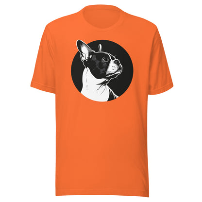 Boston Terrier Dog [00313] T-Shirt Unisex Basic