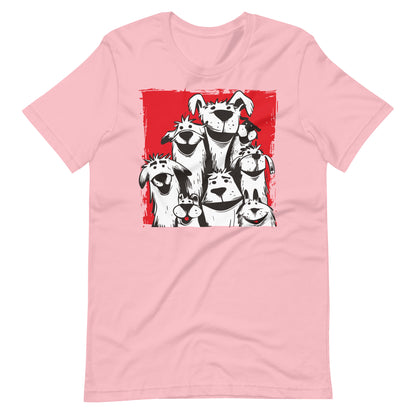 00329 Hundeliebe mRs T-Shirt Unisex Basic