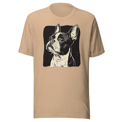 Boston Terrier Dog [00312] T-Shirt Unisex Basic