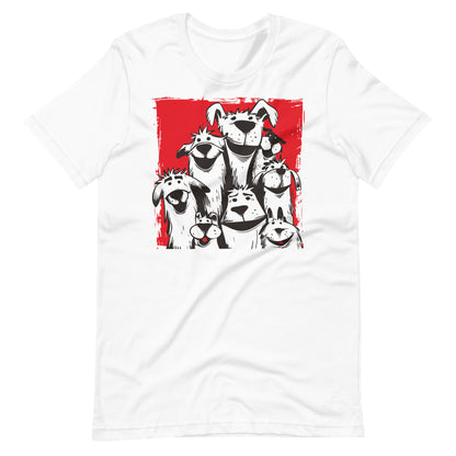 00329 Hundeliebe mRs T-Shirt Unisex Basic