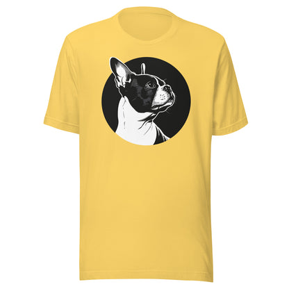 Boston Terrier Dog [00313] T-Shirt Unisex Basic