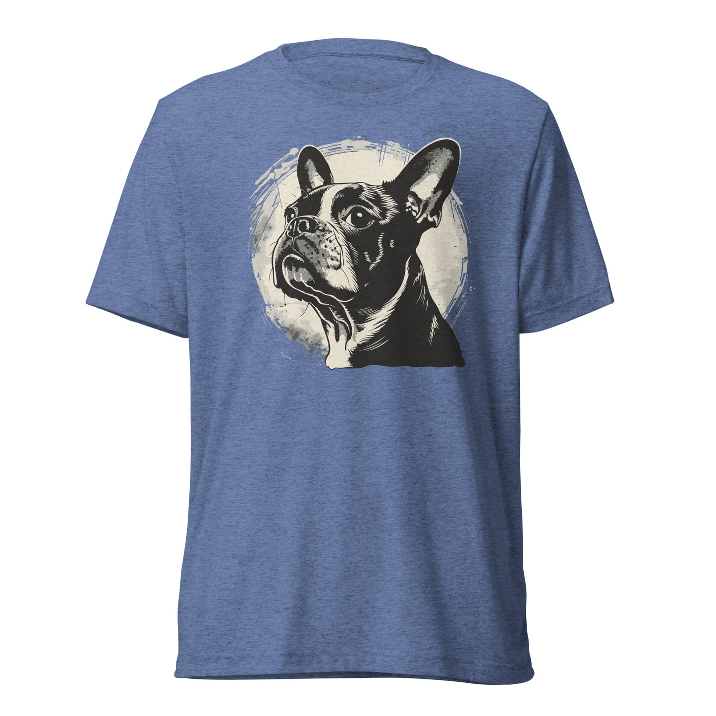 Boston Terrier Dog [00310] T-Shirt Unisex Triblend