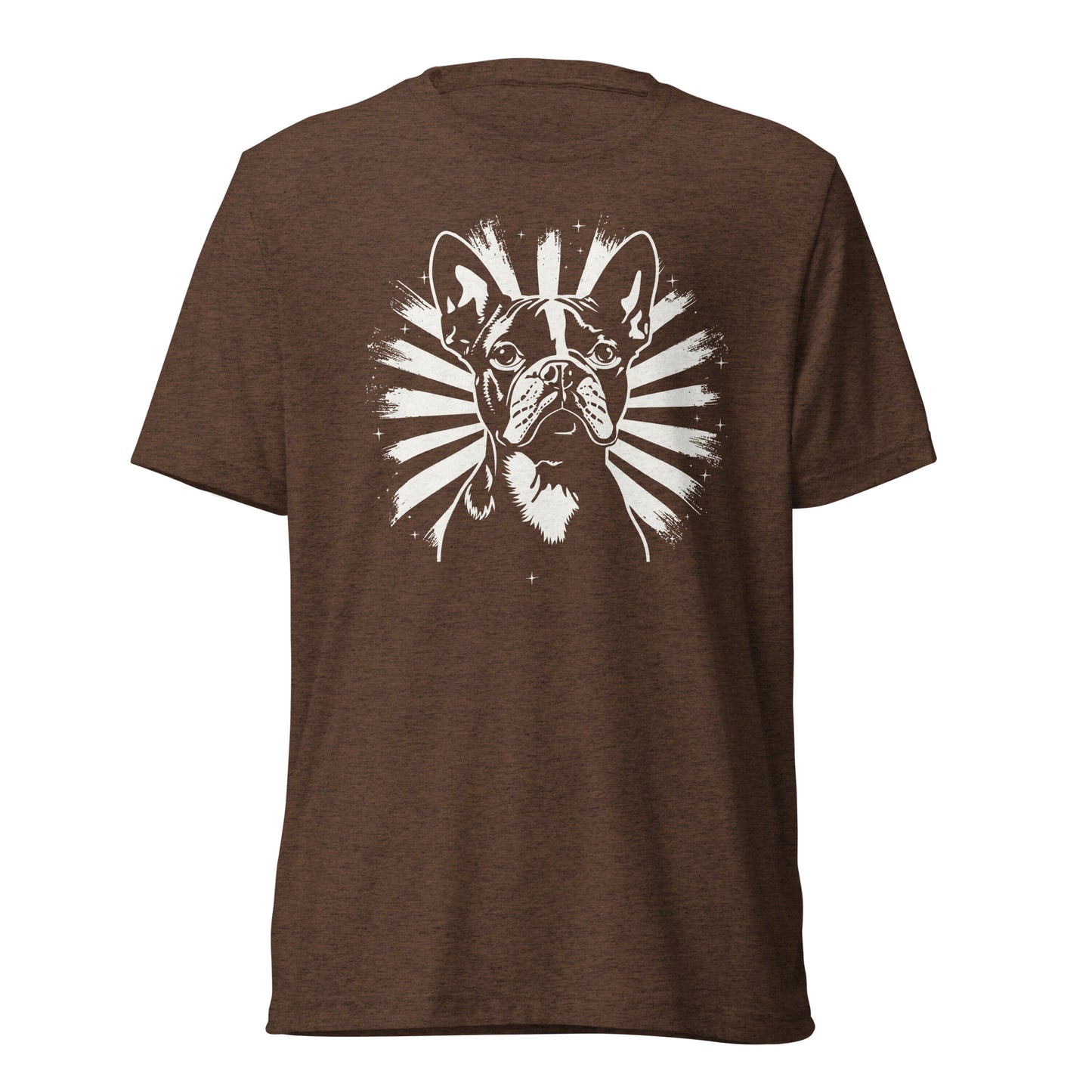 Boston Terrier Dog [00309] T-Shirt Unisex Triblend