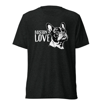 Boston Terrier Dog [00317] T-Shirt Unisex Triblend