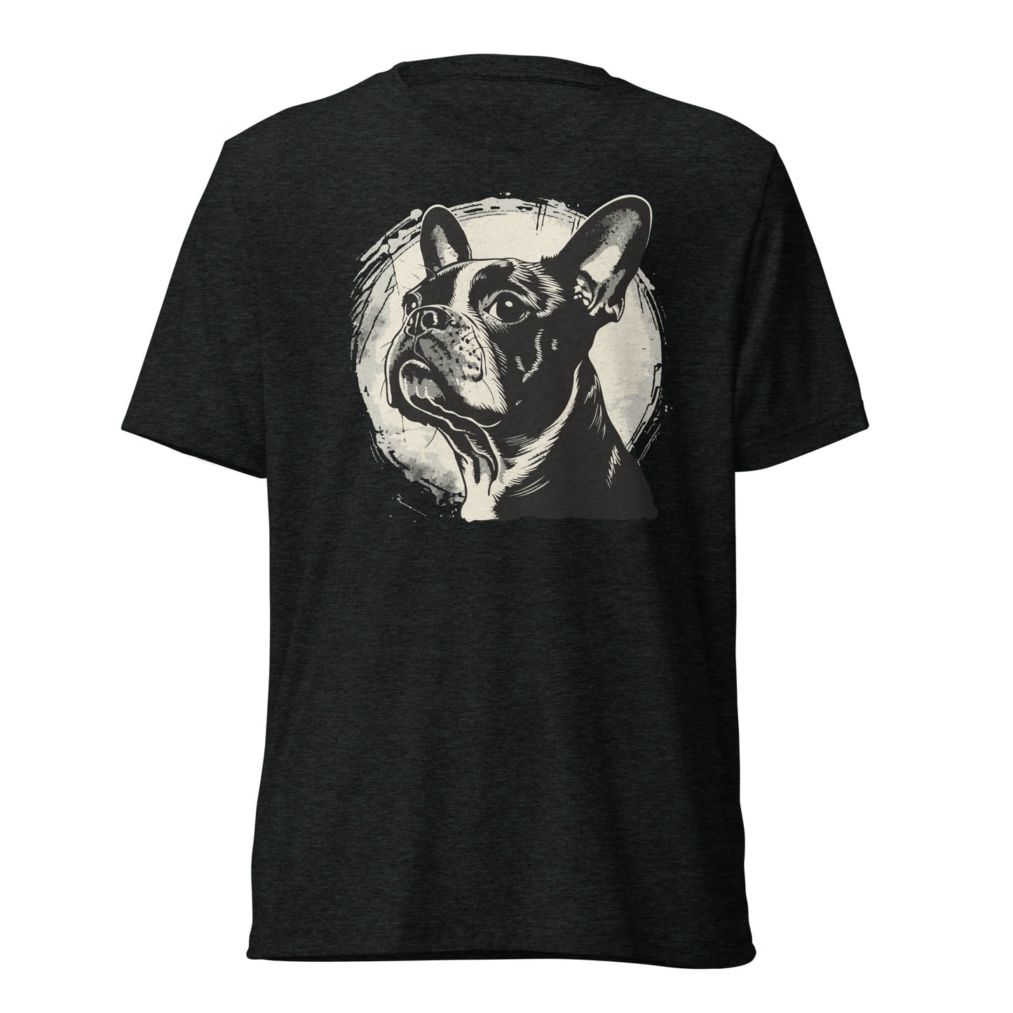 Boston Terrier Dog [00310] T-Shirt Unisex Triblend