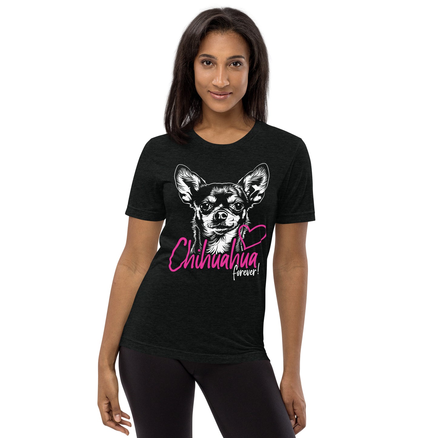 Chihuahuadog forever [00326] T-Shirt Unisex Triblend