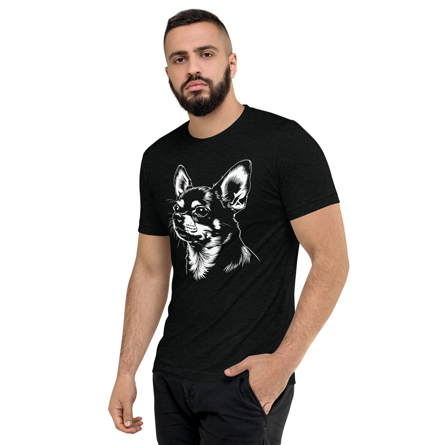 Chihuahuadog [00327] T-Shirt Unisex Triblend