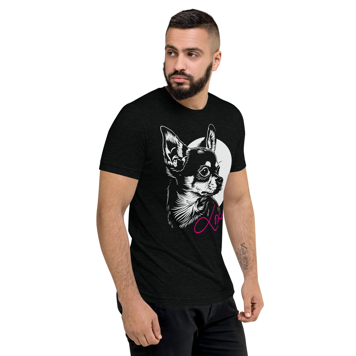 Chihuahuadog Love [00323] T-Shirt Unisex Triblend