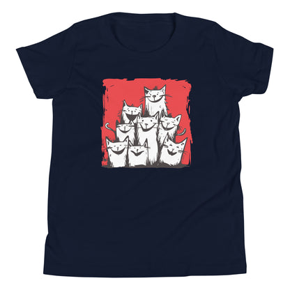 00330 Katzenliebe T-Shirt Jugend Basic