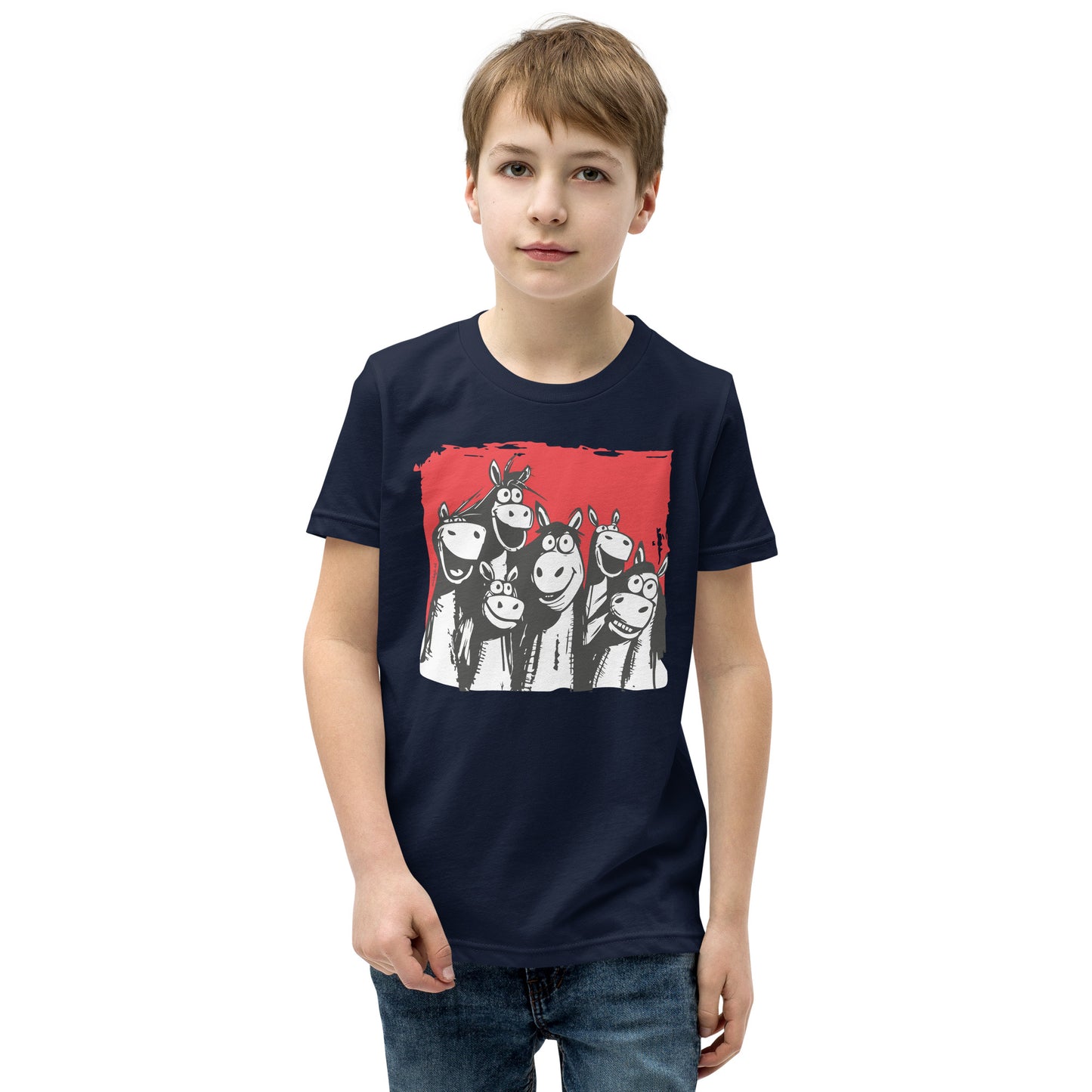 00331 Pferdeliebe mRs T-Shirt Jugend Basic